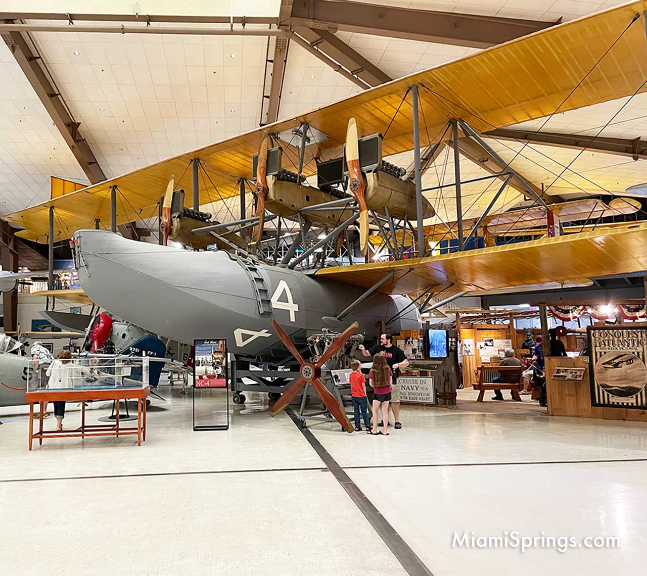 Curtiss NC-4 At the National Naval Aviation Museum in Pensacola, Florida