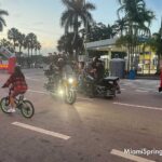 Miami Springs Police at the River Cities Festival 5k 2023