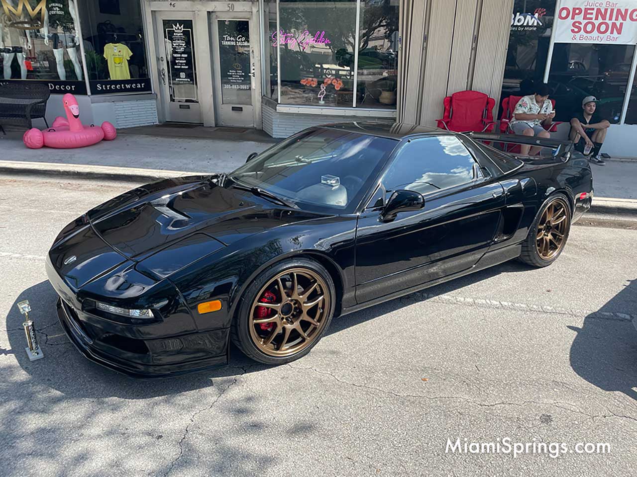 Classic Acura NSX at the Westward Drive Car Show at the 2023 River Cities Festival in Miami Springs
