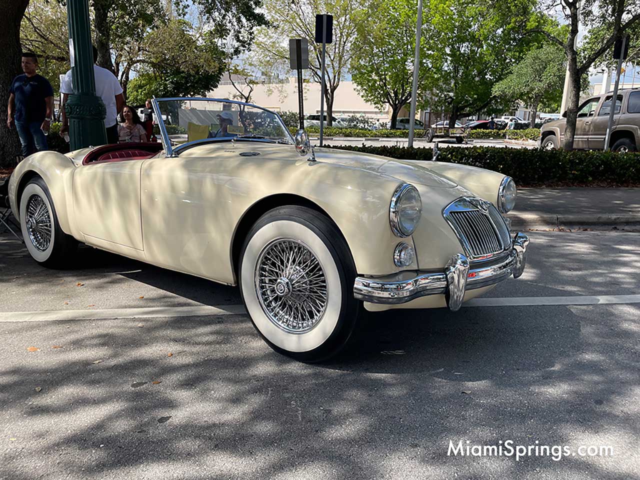 MG at the Westward Drive Car Show at the 2023 River Cities Festival in Miami Springs