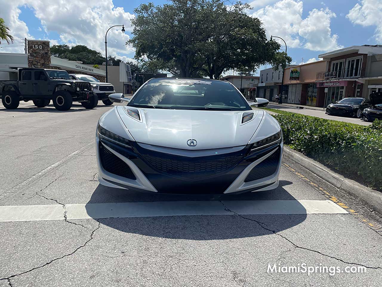 Acura NSX at the Westward Drive Car Show at the 2023 River Cities Festival in Miami Springs