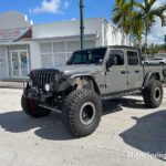 Jeep Gladiator at the Westward Drive Car Show at the 2023 River Cities Festival in Miami Springs