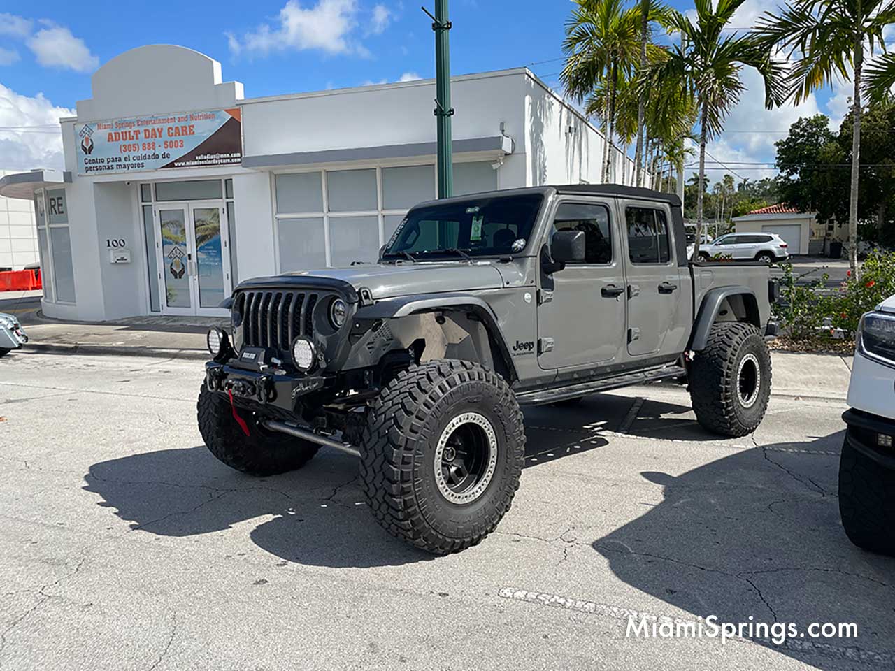 Jeep Gladiator at the Westward Drive Car Show at the 2023 River Cities Festival in Miami Springs
