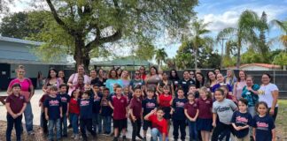 Muffins with Moms at AIE Charter School