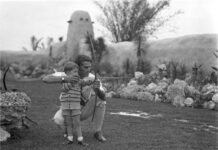 1928 Miami Springs Archery Lesson by Ken Wilde