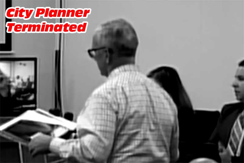 City Planner Terminated 