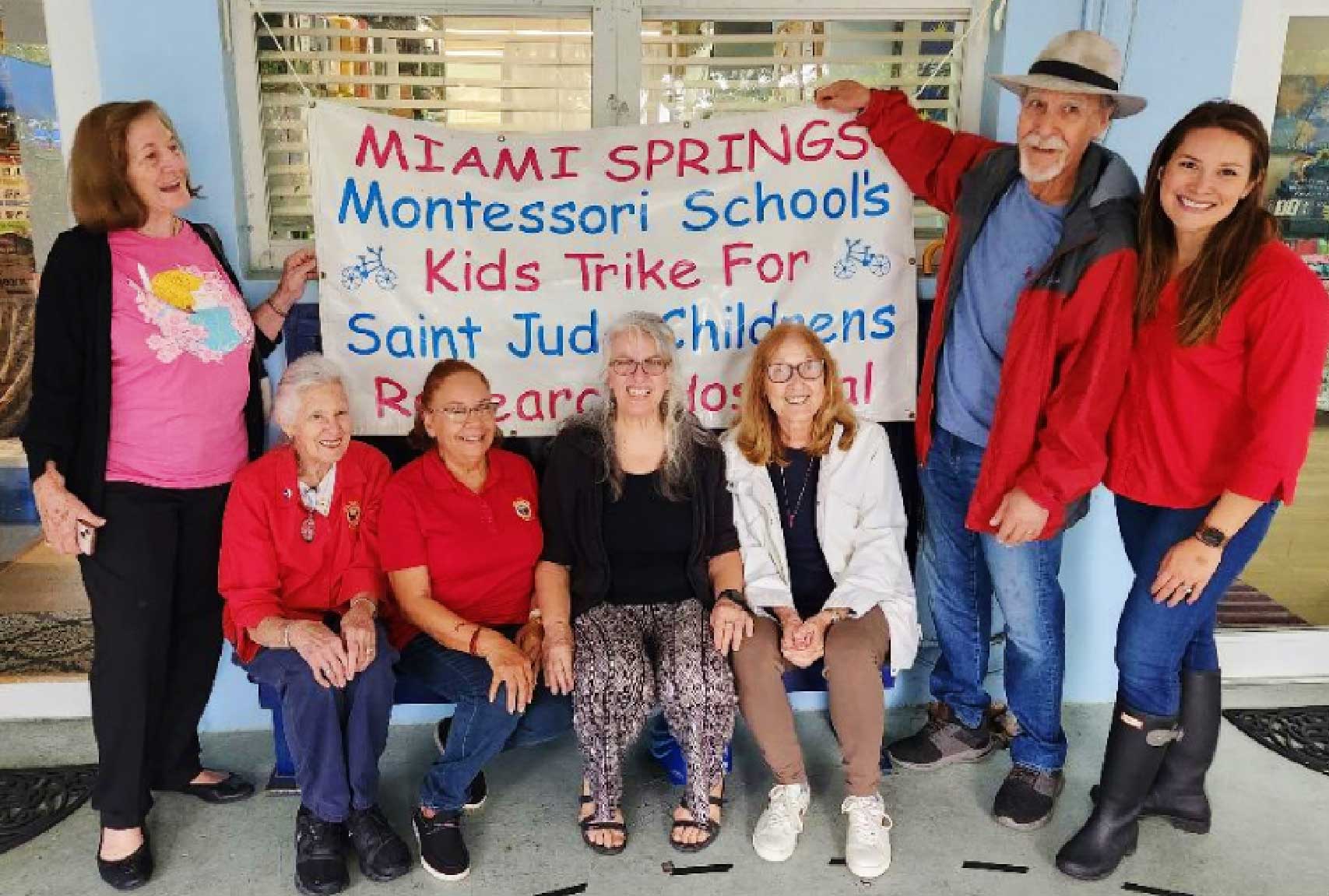 Miami Springs Montessori School's Trike a Thon for St. Jude Children's Hospital