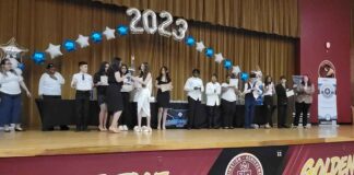 8th Grade Miami Springs Middle School Celebrated as they move on to High School