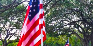 What is Flag Day? Flags along Curtiss Parkway