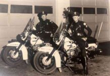 1957 Miami Springs Police Department Motormen by Ken Wilde