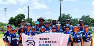 Miami Springs 11U All-Stars Secure Back-to-Back Section 8 Titles