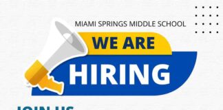 Miami Springs Middle School is Hiring