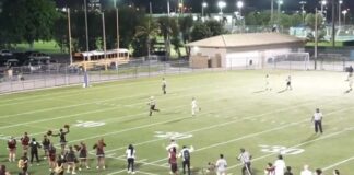 Miami Springs Golden Hawks Football Secures Home Win
