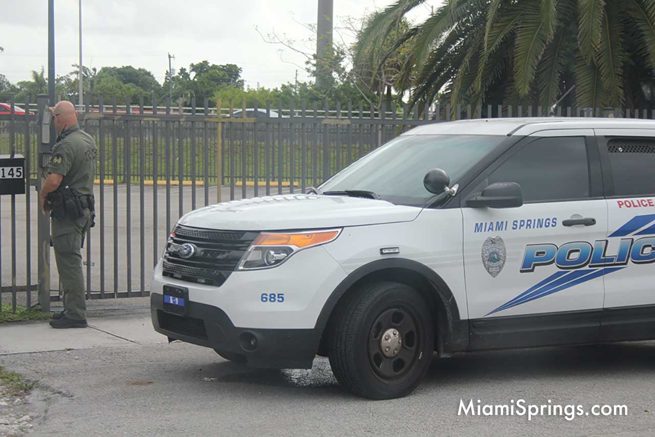 Miami Springs Police Ford Explorer Police Interceptor SUV