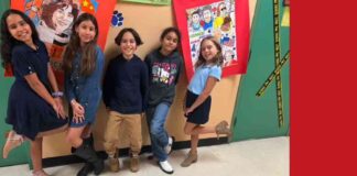 Kicking Off Red Ribbon Week at Miami Springs Elementary