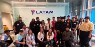Miami Springs Senior High Aerospace Academy’s Unforgettable Day at LATAM Airlines Hangar