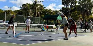 Highlights from the First Miami Springs Veterans Day Pickleball Tournament