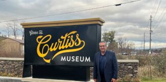 Councilman Santin visits Hammondsport and the Curtiss Museum Miami Springs Councilman Jorge Santin at the Glenn Curtiss Museum (Photo Credit: Jorge Santin)