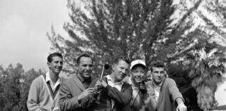 Major League Baseball Legends at the Miami Springs Country Club 1958