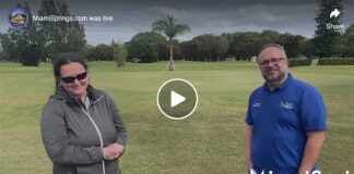 Video:  Tour the Miami Springs Golf Course Renovations Laurie Bland and JC Jimenez at the Miami Springs Golf Course