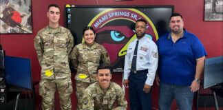 U.S. Air Force Talk at Miami Springs Senior High Aerospace Academy