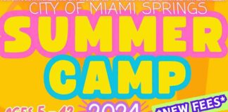Miami Springs Summer Camp 2024 Registration Coming Soon