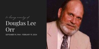 Obituary: Douglas Lee Orr