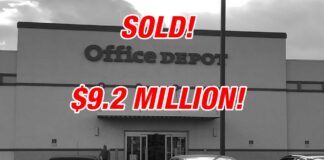 Office Depot Property Sells for $9.2 Million Office Depot sold for $9.2 Million
