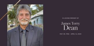 Obituary: James Terry Dean