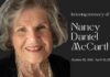 Obituary: Nancy Daniel McCarthy