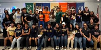 AIE Charter School’s Class of 2024 National College Decision Day Party