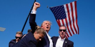 President Trump Wins Presidency Trump shot