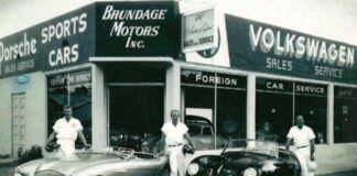 Brundage Motors in Miami Springs 1953-1956 by Ken Wilde