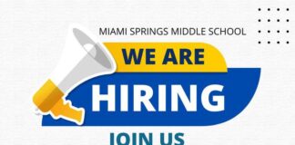 Join The Team at Miami Springs Middle School