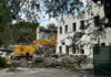 Demolition Starts at Miami Springs Baptist Church Demolition at the MIami Springs Baptist Church