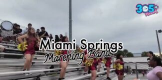 Video:  Miami Springs Marching Band
