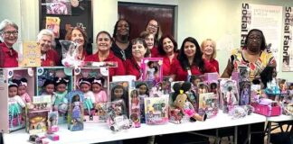 A Heartwarming Collaboration Between Two GFWC Women’s Clubs