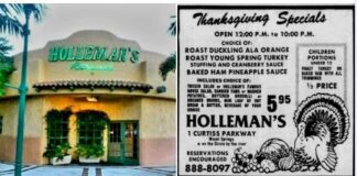 1976 Holleman’s Thanksgiving Dinner by Ken Wilde