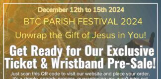 Join the Fun and Support The Blessed Trinity Parish Festival