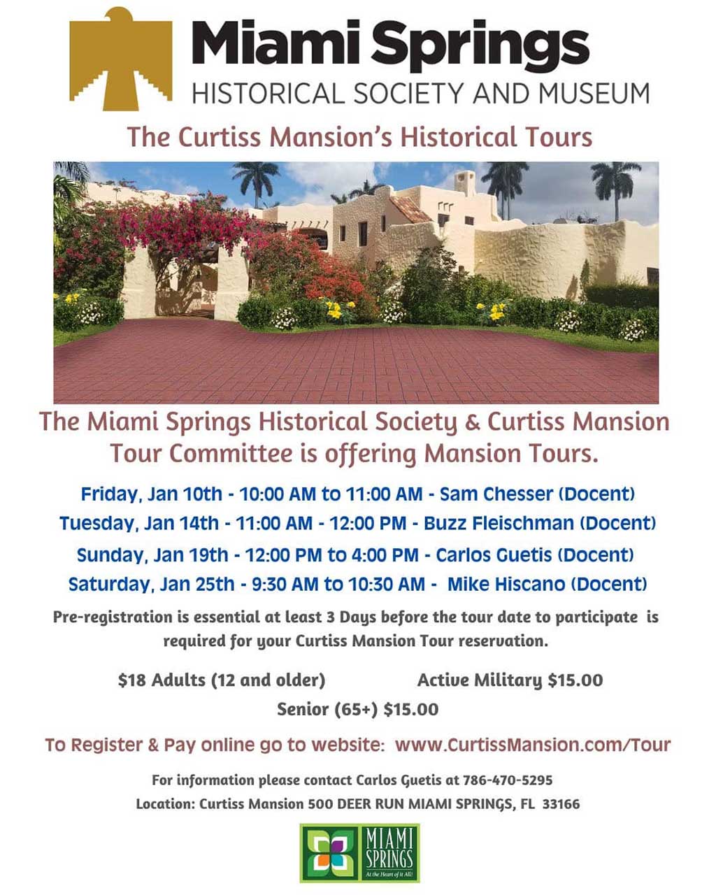 Tour the Curtiss Mansion