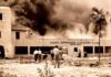 1955 Miami Springs Country Club Clubhouse Fire by Ken Wilde