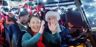 Highlights from the Christmas Golf Cart Parade