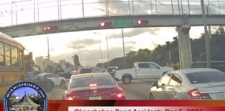 Scary Truck Accident on Okeechobee Road near Catwalk