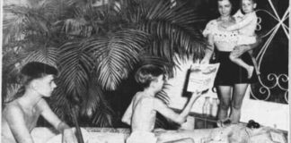 1947 Miami Springs Newspaper Delivery by Ken Wilde