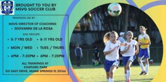 Spring into Soccer with Miami Springs/Virginia Gardens Soccer Club