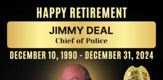 Thank You Chief Jimmy Deal