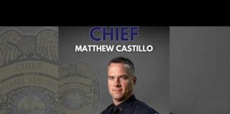 It’s Official:  Matthew Castillo is the New MSPD Police Chief