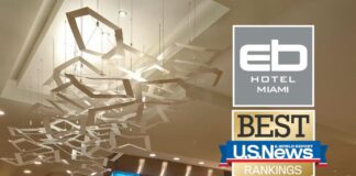 EB Hotel Rated #1 Airport Hotel, #15 in Miami