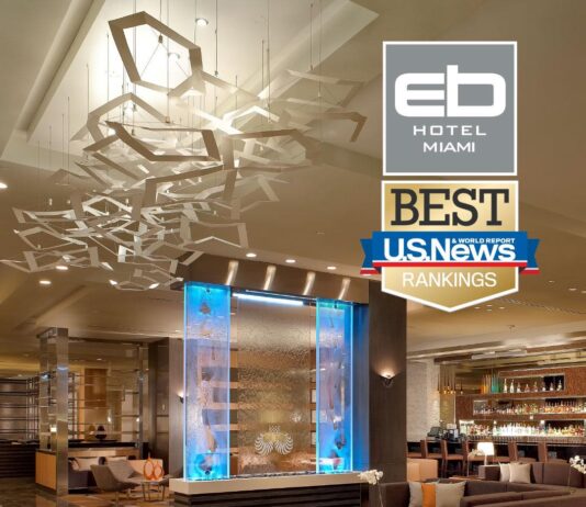 EB Hotel Rated #1 Airport Hotel, #15 in Miami