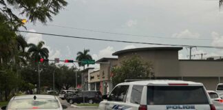MSPD Sustains Traffic Campaign at Hook Square Miami Springs Police at Hook Square